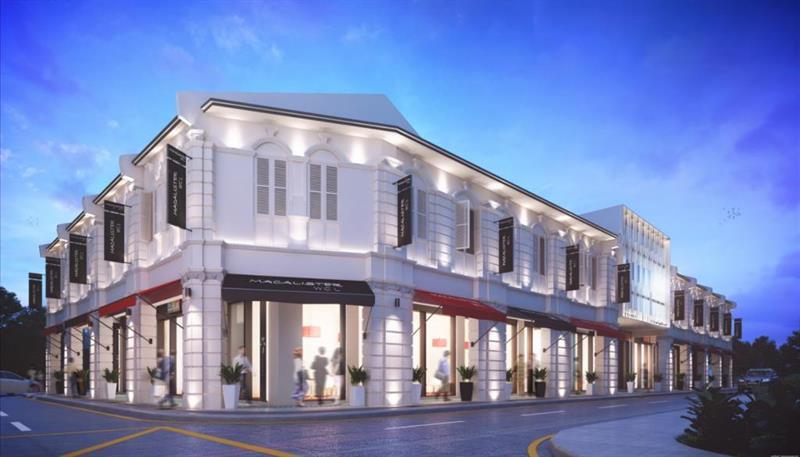 Macalister Hotel Managed By The Ascott Limited George Town Exteriör bild